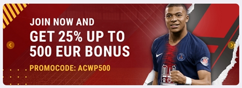 The €500 welcome offer