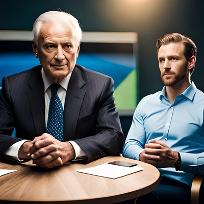 A fund manager with a punter